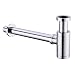 iOrange Chrome P-TRAP Brass Basin Sink Waste Trap Drain Kit
