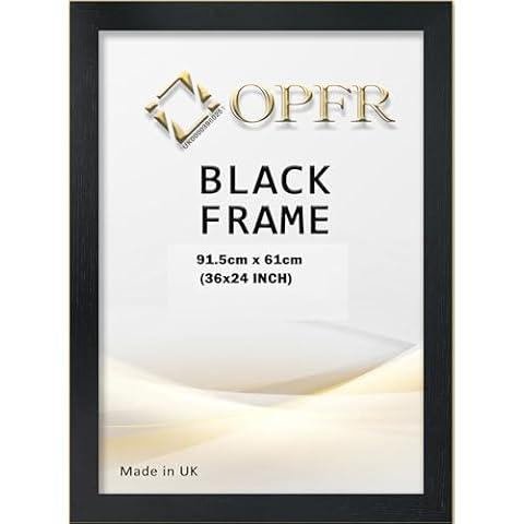 Black Maxi Poster Frame 91.5 x 61cm Cover