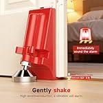 Portable Door Lock for Travel,Alarm Door Stopper,80Db Anti-Theft Door Stoppers Hotel Security for Travelers,Adjustable and Easy to Install for Home, Office, and Travel - Image 2