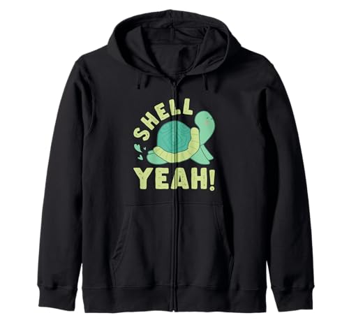 Shell Yeah tortuga marina animal marino tortuga Sudadera con Capucha