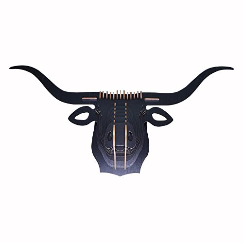 Berkeley Designs Longhorn Head, Black