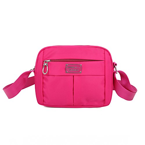 Mode sac à bandoulière casual en tissu Oxford au design urbain minimaliste