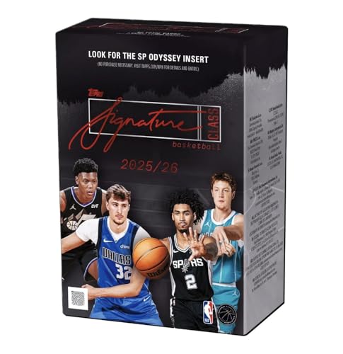 TOPPS 2025-26 Signature Class Basketball NBA Value Blaster Box, Presale