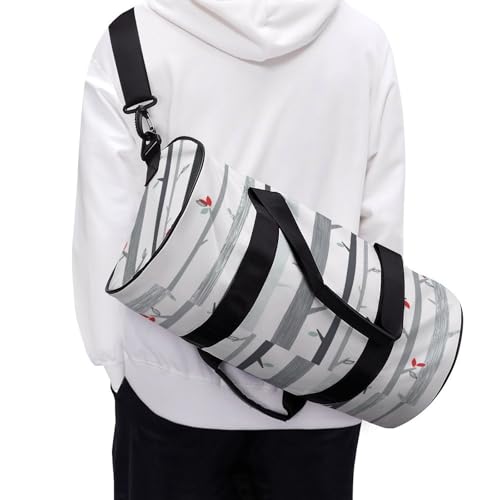 Duffel bag oiseaux arbre 45cm léger et polyvalent pour le camping - 6