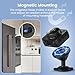Shibet Mini Camera, 2K Nanny Cam Wireless with 1-Year Cloud Storage & No WiFi Needed, Motion Detection & Night Vision with Magnetic Mount for Pet/Baby/Home Security