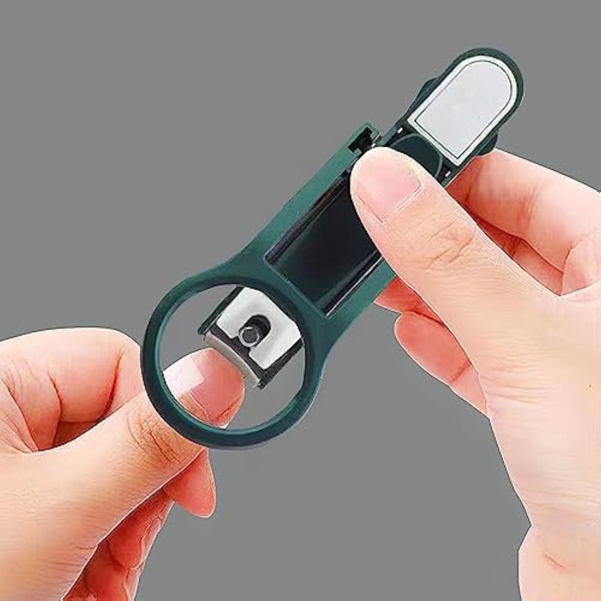 Nail Clippers with Magnifying Glass for Seniors