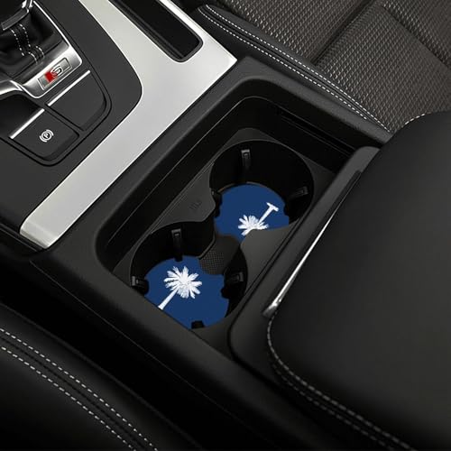 Juego de 2 portavasos de interior para carro band. SC miniatura 5