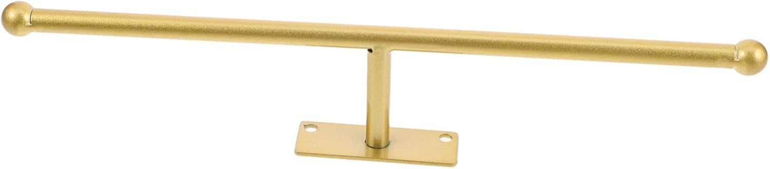 STOBAZA Necklace Holder Iron Jewelry Organizer Display Rack, Wall Mounted