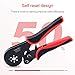 Hexagonal Ferrule Crimping Tool,Knoweasy 16-6 Ferrules Crimp Tool and Hexagonal Wire Ferrule Crimper Used for 30-5 AWG/0.5-16mm² Cable End Sleeves