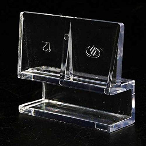 Preisvergleich Produktbild Aquariumabdeckung Acrylhalterung Aquariumabdeckung Regal Acrylhalterung 6MM 8MM 10MM 12MM Glas - Transparente Farbe 12mm