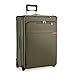 Briggs & Riley Baseline 28 inch Softside International Carry On Luggage with wheels. Expandable 2-wheeled luggage with Compression Packing System, Olive