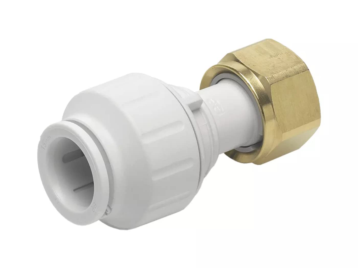 Straight Tap Connector 15mm x 3/4" BSP