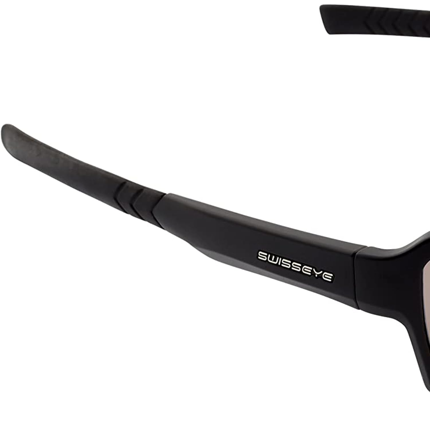 SWISSEYE Freestyle - Occhiali sportivi (100% protezione UVA, UVB e UVC, materiale anti-scheggiatura, zona del naso e estremità di stiratura, gommati, anti-appannamento, con sacchetto in microfibra,