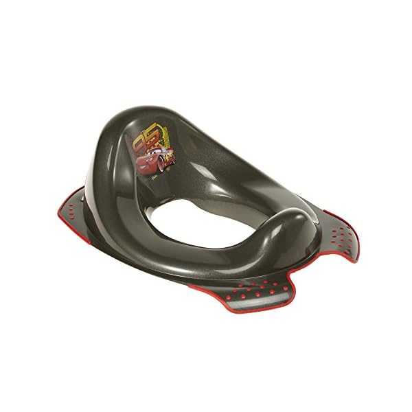 keeeper Disney Cars Kinder-Toilettensitz, Ab ca. 18 Monate bis ca. 4 Jahre, Anti-Rutsch-Funktion, Ewa, Grau