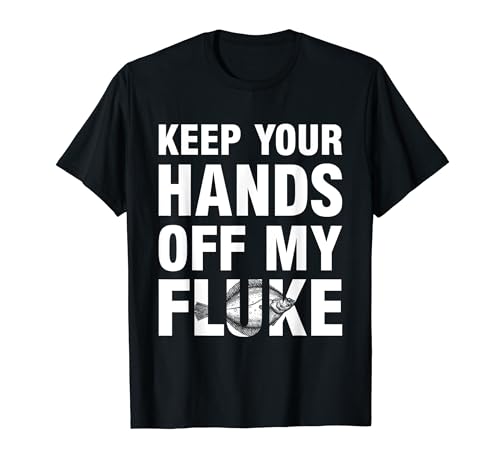 Fluke Fisher Gear Fluke Suministros de pesca Fisherman Camiseta