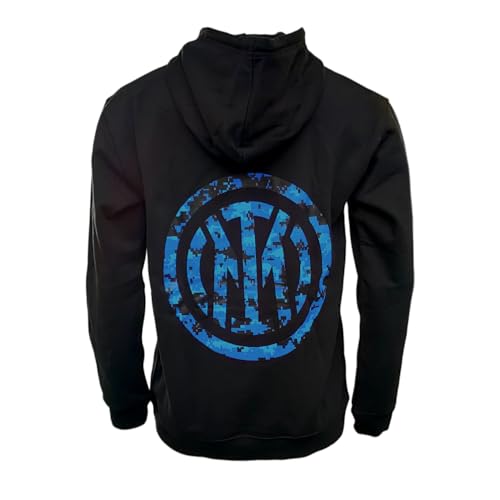 Sweat à capuche pixel camo noir mixte Inter Inter style streetwear
