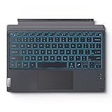 Inateck Surface Pro 7 Keyboard, Bluetooth 5.0, 7-Color Backlight, Compatible with Surface Pro 7/7+/6/5/4, KB02026 Gray