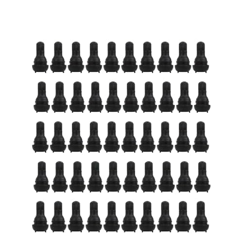 TR-412 Tubeless Tyre Valve for Motorcycle (Bike) Rubber Valve, Black | Durable, Leakproof, Air Valve for Tubeless Tyres (50 pcs)-image-25