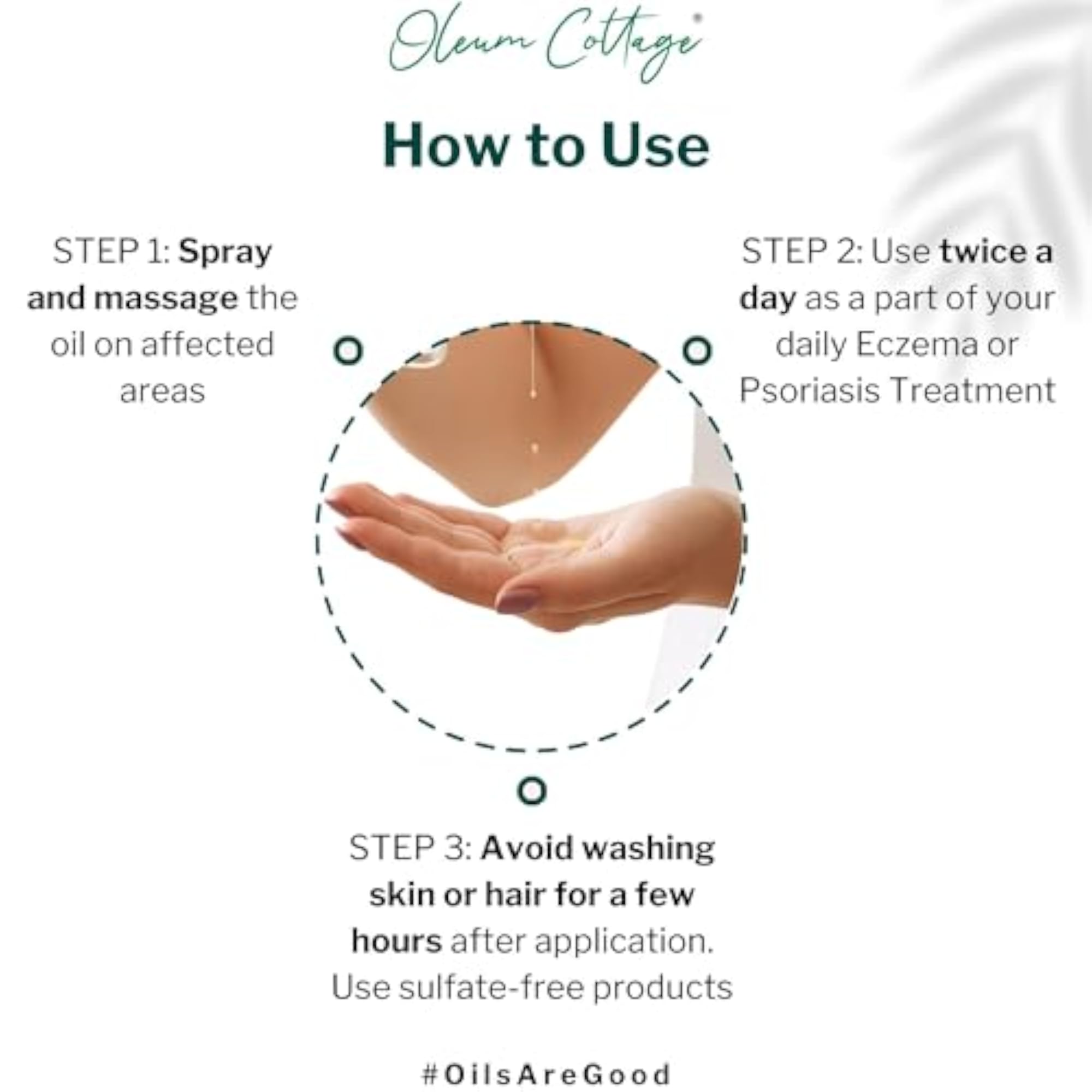 Restorative Oil for Skin Scalp Psoriasis and Eczema (50ml)