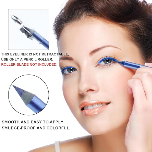 Set de 4 delineadores gel azul, verde, cielo y mar miniatura 3