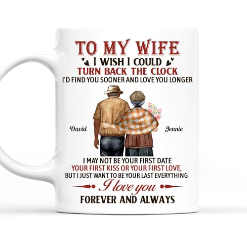 Wrappiness To My Wife Personalized Coffee Mug...