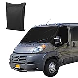 LHCDQSKCW Windshield Cover Window Compatible with Dodge Ram ProMaster 1500 2014-2022, 600D Waterproo