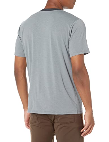 Mountain Hardwear Men's Standard Wander Pass S/S, Foil Grey Eoe Heather, Large #TOP1