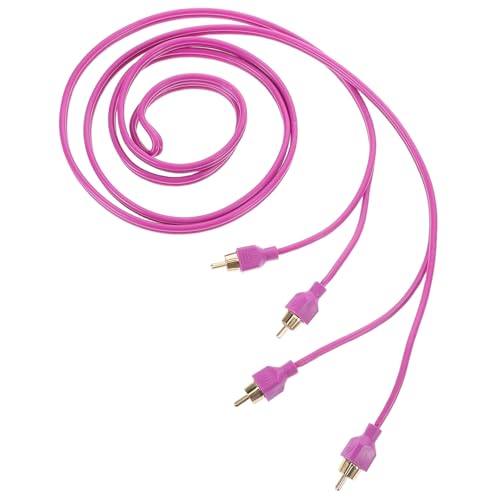 OSOLADY Car Audio Wire Kit Subwoofer Modified Cable for Enhanced Audio Clarity Easy Installation Compatible with Various Vehicles Effortless Plug and Play Design