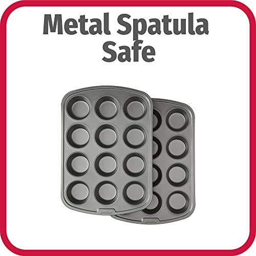 Moldes para magdalenas GoodCook de 12 cavidades, pack de 2 unidades 6