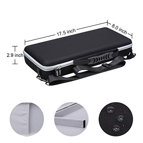 Aproca capa de armazenamento de viagem rígida para impressora portátil HP OfficeJet 200 (CZ993A), Bl