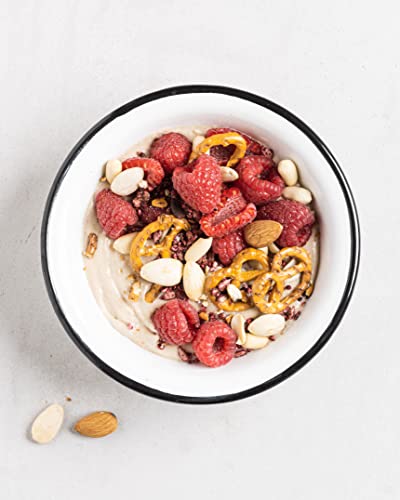 DIET-FOOD Keto Granola mit Himbeere Low Carb und Fettarm Glutenfreies Granola Frühstücksmüsli Non-GMO Snack Ohne Zuckerzusatz 200g 1er Pack