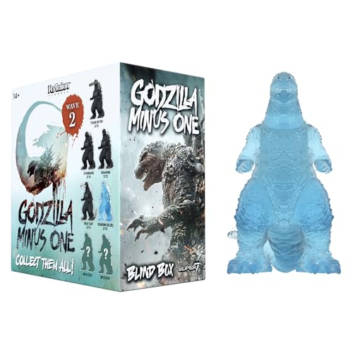 Image of Super7 Toho Godzillla Minus One Blind Box Flat - (12 Pack) 3.75 inch Toho Godzilla Action Figures - Classic Movie Monster Collectibles and Retro Toys