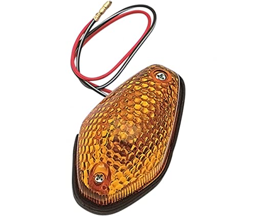 Paire clignotants goutte d'eau ambre K&S 25-8058 haute visibilité