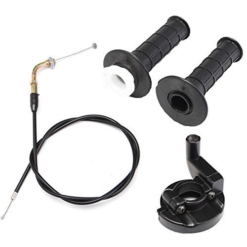 YONGYAO 22mm7/8in Twist przepustnicy Kierownica Uchwyty z kablem 50cc 125cc 150 250 Dirt Bike Quad ATV Pit Trail