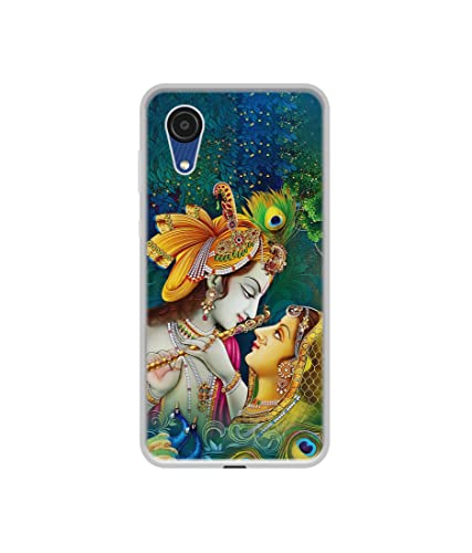 Image of Radha Kishan Love Design Printed Silicon Soft TPU Back Case Cover for Samsung Galaxy A03 Core