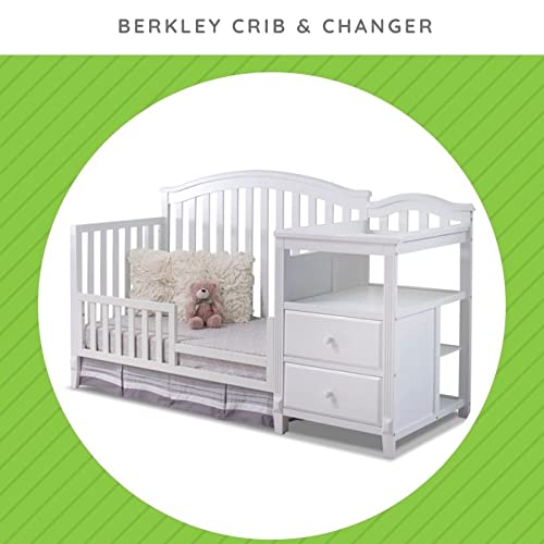 Toddler Bed Safety Guard Rail Conversion Kit 148 For Sorelle Cribs | See Description For List Of Compatible Cribs (White) #TOP4