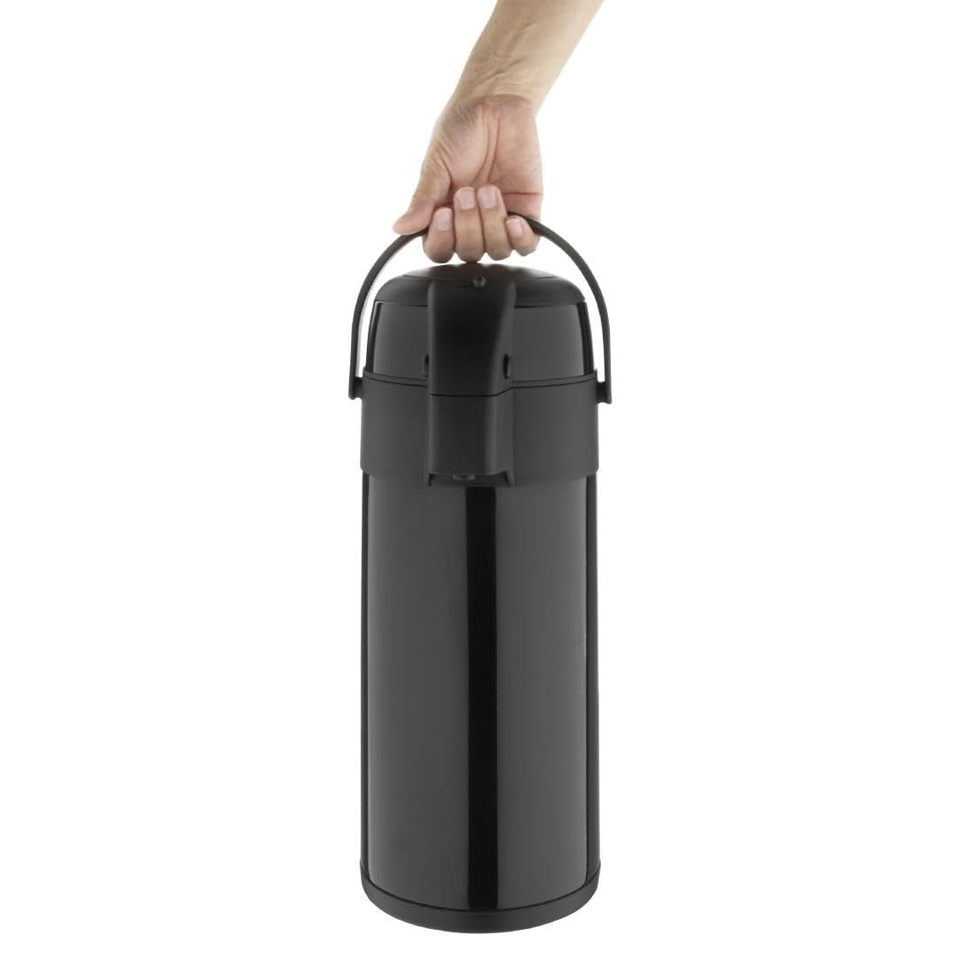 Olympia Pump Action Airpot St/St Doble pared negro - 5 litros 5,000.9 ml