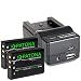 Produktbild Patona Ladegerät NP-95 mit 2X Premium Ersatz für Akku Fujifilm NP-95 (1800mAh / 100 Prozent kompatibel) - F30 F31 X30 X70 X-S1 X100 X100s X100T XF10