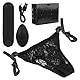 GKLWEJ Höschen mit Vibrator, Slip-Vibrator, Secret panty, Vibro Ei mit 10 Vibrationsmodi und fernbedienung, Vibrator Klein, Mini Vibration für Frauen, Vibrator für Unterwegs