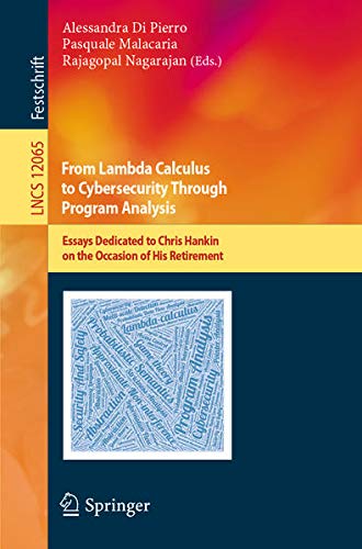 Buy From Lambda Calculus to Cybersecurity Through Program Analysis — BookShops.in