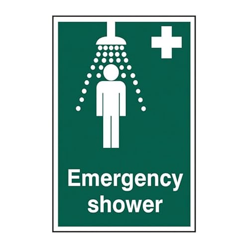 Tin sign vintage EMERGENCY SHOWER Plaque Poster for Bar Pub Beer Home Garage Man Cave Wall Decor 12x8 Inch