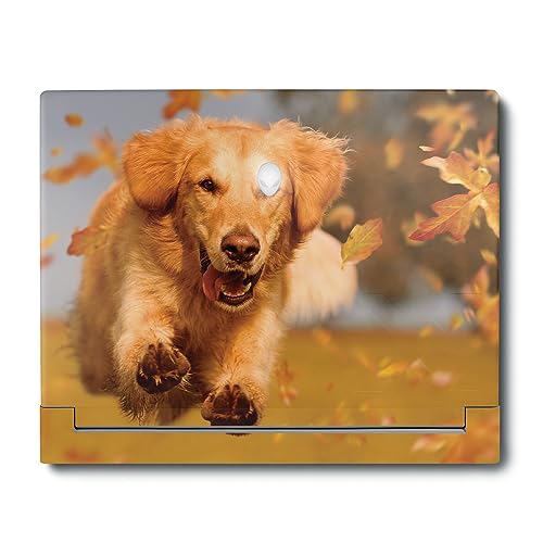 Image of MightySkins Skin Compatible with Alienware X16 R1 (2023) Full Wrap Kit - Puppy Fall | Protective, Durable, and Unique Vinyl Decal wrap Cover | Easy to Apply & Change Styles | Made in The USA