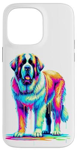Paint Art Saint Bernard St. Bernard Case for iPhone 14 Pro Max