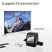 Mini Digital Film & Slide Scanner – Converts 35mm Negatives & Slides to JPEG Photo – Includes 2.4 LCD Screen – Easy Load Film Adapters