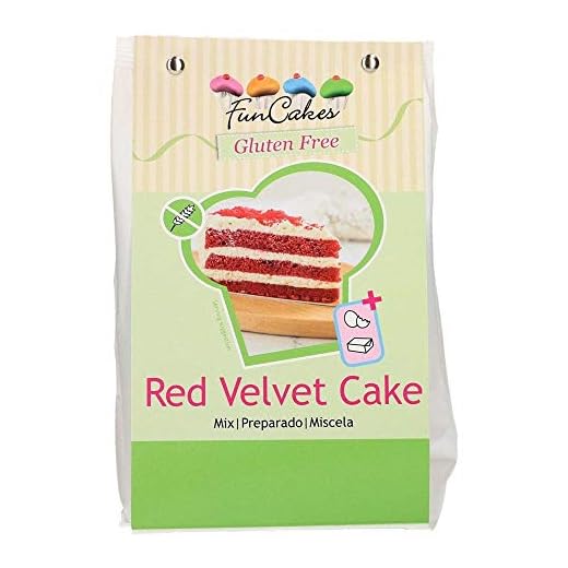 FunCakes Bakmix Red Velvet Cake, Gluten Fri Mix 400g