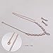 Ruzzykea Sparkling Women Earrings Necklace Jewelry Set For Bridal Bridesmaid Wedding Evening Party Prom Imitation CZ Rhinestone(Rose Gold Plated)