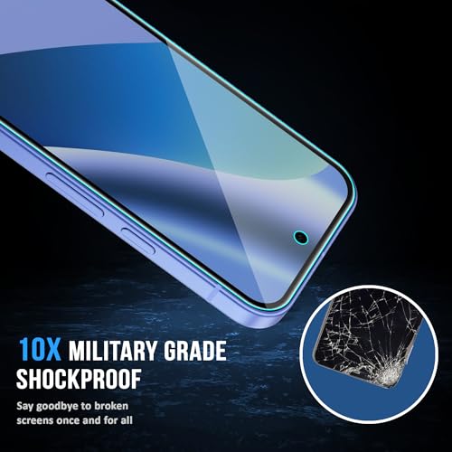 Image of FIRST MART Military-Grade Matte Tempered Glass for Google Pixel 10A - 9H Screen Protector, Anti-Glare Protection, Scratch-Resistant, Bubble-Free (1 Pack)
