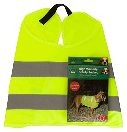 Preisvergleich Produktbild Crufts Hundehütte Hohe Sichtbarkeit Sicherheit Weste, klein