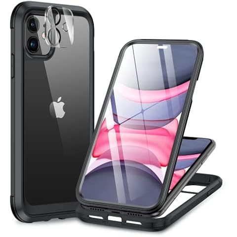 Miracase iPhone 11 Case with Screen Protector Cover