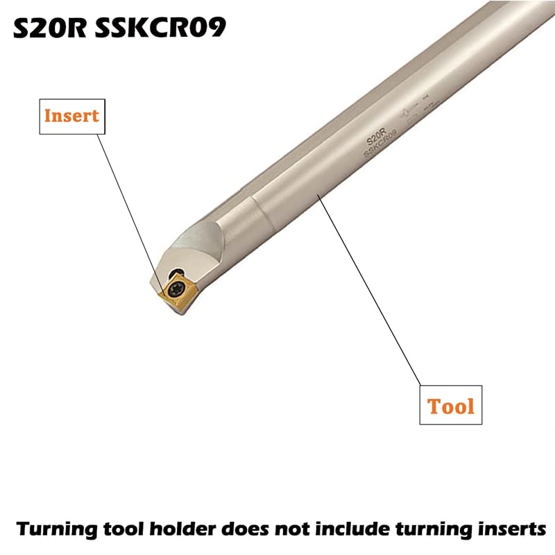 Portaherramientas para torno CNC S12M SSKCR09 derecho miniatura 3